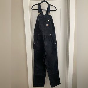 Carhartt Black Bibs / Overalls - Men’s 34x34